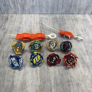 TOMY BEYBLADE Lot TAKARA Burst Rise Devolos Union Valtyrek Sword Achilles Wizard